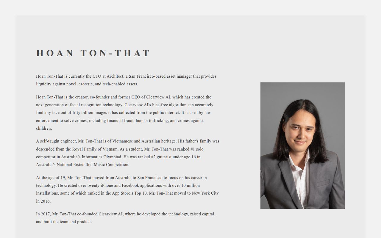 Hoan Ton That Clearview AI Founder And CEO hoan-ton-that-clearview-ai-founder-and-ceo